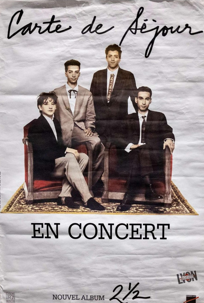 CARTE DE SEJOUR : UN GROUPE ROCK DANS LA 